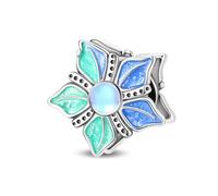 Teleye Breloque en forme de fleur de l'océan, compatible avec les bracelets quotidiens