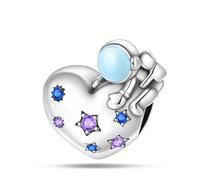 Teleye Moon Bead String Charm pour bracelet de perles de 3 à 4,5 mm