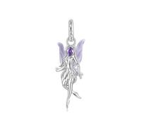 Teleye Pendentif mystique elfe de la nuit, perle décorative exquise compatible avec les bracelets classiques