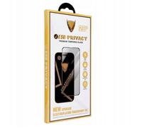 Telforceone Verre trempé OG Premium Privacy Glass pour iPhone 16, noir
