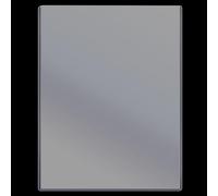 Teling Lot de 1 protection rigide en plastique transparent pour documents et certificats de naissance, 21,6 x 27,9 cm