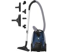 Telios Extra Lite Silent Vacuum Cleaner With Compact And Powerful Sleigh Bag Txl70hm,69db,Capacity Xl 3.5l,2 Hard Floor Brushes-Carpet & Special Parquet Floors,Washable Epa Filter