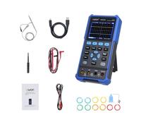 Telituny 3in1 Oscilloscope Multimeter Waveform Generator Multifunctional Multimeter 25MHz Bandwidth 250MSa/s(Single Channel), 125MSa/s(Dual channel) Voltage, Current, Resistance,