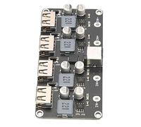 Telituny 4-Port QC3.0 Module de Charge Rapide, 12V/24V Vers USB Convertisseur avec Protocoles Multiples, 97% Efficacité DC-DC Chargeur pour Voiture Téléphone Projets