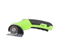 Telituny Ciseaux électriques sans Fil, Coupe-rotative 300 Tr/Min avec Lumière LED, Batterie de 1500mAh, pour Tissu, Cuir, Tapis, Carton, Feuilles Métalliques, Artisanat, Projets de