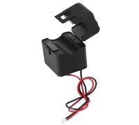 Telituny Current Transformer 100A, PZCT-02 Mini Split Cores Tore de Mesure de Courant, Capteur de Courant Précis Structure Snap-Joint Capteur à Bobine, Domotique, pour Compteur D'énergie 100A Ampère