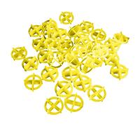 Telituny Entretoise de carrelage, 100 pièces réutilisables carrelage croix cale plancher mur carrelage système de nivellement niveleur outils de construction(2.0/2.5mm)