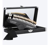 Telituny Guide de Teinte des Dents Dentaires, Ensemble de 20 Couleurs de Blanchiment des Dents Pour Comparer La Couleur des Dents Avant et AprèS Le Blanchiment