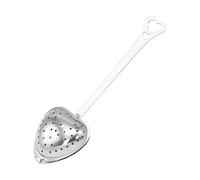 Telituny Infuseur à Thé en Forme de CœUr, Acier Inoxydable Passoire à Thé en Forme de CœUr à Long Manche, Convient à Tous Les ThéS en Feuilles, Herbes, éPices, ThéIèRes