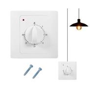 Telituny Interrupteur de Minuterie de 30 Minutes, AC220V 10A Interrupteur de Minuterie Intelligent de 30 Minutes pour Ventilateur D'ArrêT Ventilateur D'Extraction de LumièRe de Salle de Bains