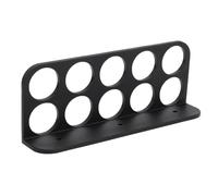 Telituny Lot de 12 supports de câble en ABS pour gestion de câbles - 10 trous - 2,5 cm