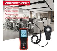 Telituny Luxmètre numérique 400 000 Lux LCD numérique de Poche Lux/FC Testeur de Mesure Illuminomètre Capteur Photomètre TL-603