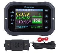 Telituny Moniteur de Batterie Télécommande WIFI 10-100V 400A Jauge de Moniteur de Tension de Capacité de Batterie pour RV