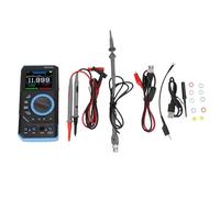 Telituny Multimètre D'oscilloscope 3 en 1 avec Générateur de Signaux, Taux D'échantillonnage de 5 Ms/S, Bande Passante de 1 MHz, Batterie de 3000mAh, Affichage de Couleur 2,8 "pour les