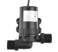 Telituny Pompe à Eau sans Balais 24 V, Mini-pompe à Eau 500-1000L / H flows, 5,5 M de Tête, Filetage de 20 Mm (JT-660D-24), Ultra Silencieux <35 DB pour les Radiateurs Solaires,