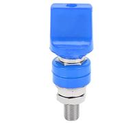 Telituny Reliure Post Fil Terminal Connecteur M10 Fil 100A Grand Courant pour 4mm Fiche Banane (Bleu)