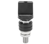 Telituny Reliure Post Fil Terminal Connecteur M10 Fil 100A Grand Courant pour 4mm Fiche Banane (Noir)
