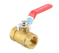 Telituny Robinet à bille fileté femelle DN20 G3/4" en laiton marche/arrêt pour l'eau