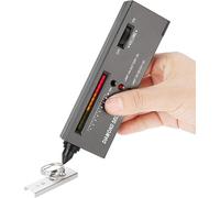 Telituny Stylo Testeur de Diamant Électronique Portable, Testeur de Diamants Haute Précision, Outils et Testeurs or Professionnel, pour Bijoux, Pierres Précieuses, Cristaux