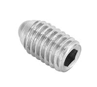 Telituny Vis de Piston à Balle à Ressort, épingles de Détente à Douille Hexagonale en Acier Inoxydable M8, Ensemble de 20 Pièces (M8X10 à M8X30), Attaches à Ressort de (M8 * 30 (20pcs))