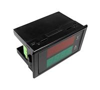 Telituny Voltmètre numérique ampèremètre Tension testeur de Courant jauge Volt ampérage testeur Compteur ampèremètre Rouge Vert Double Affichage multimètre numérique