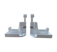 TELKES - Kit de rétentions pour moustiquaire enroulable. Frein avec écrou de couleur blanche. Attache régulateur moustiquaire 53 x 25 x 55 mm (1, blanc)