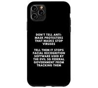 Tell Anti Maskers It Stops Facial Recognition Top Dank Meme Coque pour iPhone 11 Pro Max