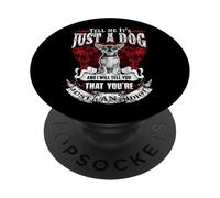 Tell Me It's Just A Dog Chihuahua Funny Puppy Dogs Lovers PopSockets PopGrip Adhésif