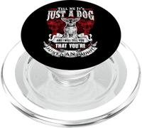 Tell Me It's Just A Dog Chihuahua Funny Puppy Dogs Lovers PopSockets PopGrip pour MagSafe