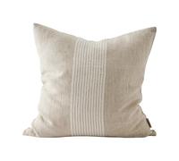 Tell Me More Housse de coussin Colette Natural stripe. 50x50 cm