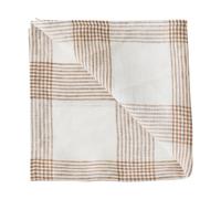 Tell Me More Serviette en tissu Odette Brown. 45x45 cm