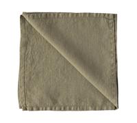 Tell Me More Serviette Washed linen Olive