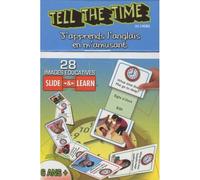 Tell the time j'apprends l'anglais amusant - Collectif - Cartotheque Egg - broché - Livre