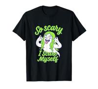 Tellement Effrayant Que Je me Fais Peur Ghost Girl Power T-Shirt