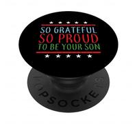 Tellement Reconnaissant Tellement Fier D'être Ton Fils PopSockets PopGrip Adhésif
