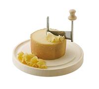 Racloir à fromage - Girolle - 22 cm - Socle en bois - Copeaux de Tête de Moine - Sans couvercle