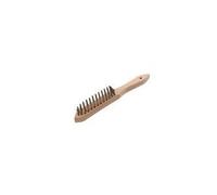 Tellier Louis NBR01 Brosse en INOX avec Manche Bois 28 x 3,5 cm