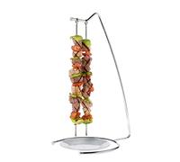 Tellier Louis Porte-Brochettes 2 Places en INOX - pour Présentation et Flambage - Qualité Supérieure - Marque Française