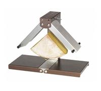 TELLIER RACLETTE BREZIERE 4P.850W*INOX/MARRON*H *
