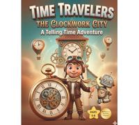 Telling Time: Clockwork: A Telling Time Activity Book for Kids Ages 5-8: Master Analog and Digital Clocks, AM & PM, and Daily Routine Sequencing