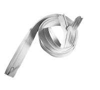 Telliswelt Parure de lit avec Fermeture à glissière en Plastique Blanc 135 cm, Fermeture Eclair