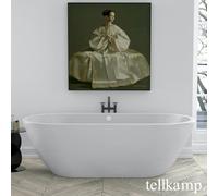 Tellkamp Cosmic Baignoire balnéo ovale en îlot, W100-087-0B-A/WMWM,