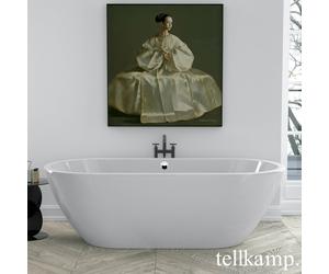 Tellkamp Cosmic Baignoire ovale en îlot, 0100-087-00-A/CR,