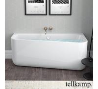 Tellkamp Koeko Baignoire balnéo murale avec habillage, W100-040-00-AUF/WG,