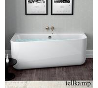 Tellkamp Koeko Baignoire balnéo murale avec habillage, W100-041-S0-A/CR,