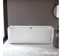 Tellkamp Koeno Baignoire murale avec habillage, 0100-042-00-AUF/CR,