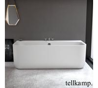 Tellkamp Koeno Baignoire murale avec habillage, 0100-042-00-AUF/CRWM,