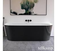Tellkamp Solitär Wall Baignoire balnéo murale avec habillage, W100-077-S0-AUF/WGSW,