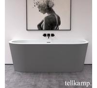 Tellkamp Solitär Wall Baignoire balnéo murale avec habillage, W100-255-S0-A/WMWMCM,
