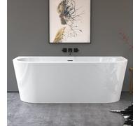 Tellkamp Solitär Wall Baignoire murale avec habillage, 0100-255-00-A/CR,